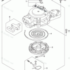 DF 20AEL2 Recoil Starter (DF20A P03)