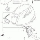 DF 25ATHS2 Engine Cover (DF25AQ P03)