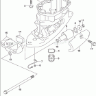 DF 100ATX Drive Shaft Housing (DF100AT E11)