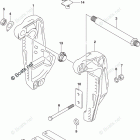 DF 200AZX Clamp Bracket (DF200AST E03)