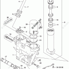 DF 250STL Trim Cylinder Transom(X,XX) (DF250T E03)