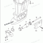 DF 60ATLW2 Drive Shaft Housing (DF60A E03)