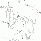 DF 150STL Clamp Bracket (DF150Z E03)