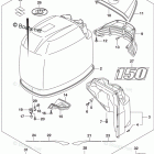 DF 150STL Engine Cover (DF150ST E03)