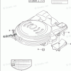 DF 70ATL2 RING GEAR COVER