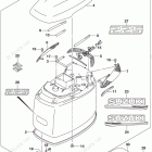 DF 225TX Engine Cover (For YAY) (DF225T E03)