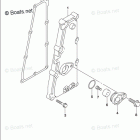 DF 70ATL2 EXHAUST COVER
