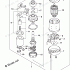 DF200APL STARTING MOTOR