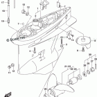 DF 150STL Gear Case (DF150ST E03)