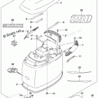 DF 250TX Engine Cover (For YKV) (DF250ST E03)