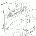 DF 300APL2 Gear Case (DF300A E03)
