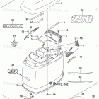 DF 250STL ENGINE COVER (FOR YAY) (DF250ST E03)