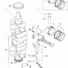 DF 100ATX CRANKSHAFT