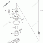 DF 250TX Clutch Rod (DF250ST E03)