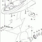 DF 140ATX Gear Case (DF140AT E40)