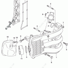 DF 50ATLW2 Intake Manifold / Silencer / Exhaust Cover (DF50AVT E03)
