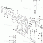 DF 115ATL Swivel Bracket (DF115AT E40)