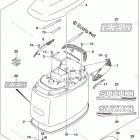 DF 225TX Engine Cover (For YAY) (DF225Z E03)