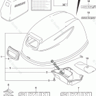 DF 15ATHS2 Engine Cover (DF15A P03)