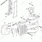 DF 50ATL2 Intake Manifold / Silencer / Exhaust Cover (DF50A E03)