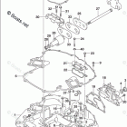 DF 250TX Engine Holder (DF250T E03)