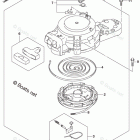 DF 15ATHS2 Recoil Starter (DF15A P03)