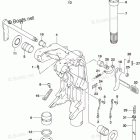 DF 140ATX Swivel Bracket (DF140AT E11)