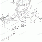 DF 140ATX Drive Shaft Housing (DF140AZ E40)