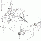 DF 70ATL2 Gear Case (DF70A E03)