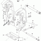 DF 300APL2 Clamp Bracket (X,XX) (DF300A E03)
