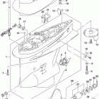 DF 250TX Gear Case (DF250Z E03)