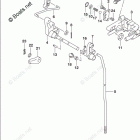 DF 25ATHS2 Clutch Rod (DF25AT P03)