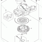 DF 20AEL2 Recoil Starter (DF20AR P03)