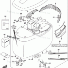 DF 300APL2 Engine Cover (DF300A E03)