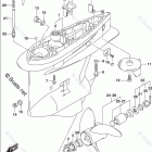 DF 175TL Gear Case (DF175Z E03)