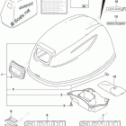 DF 9.9BTHL2 Engine Cover (DF9.9BTH P03)