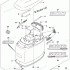 DF 200TX Engine Cover (For YAY) (DF200Z E03)