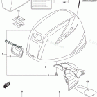 DF 25ATHS2 Engine Cover (DF25AT P03)