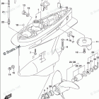 DF 150STL Gear Case (DF150Z E03)