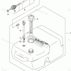 DF 140ATX Fuel Tank (DF140AT E40)