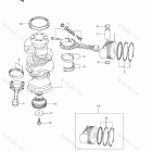 DF 225TX Crankshaft (DF225T)