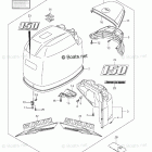 DF 150TX Engine Cover (DF150Z E3)