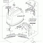 DF 150ZX Engine Cover (DF150Z E3)