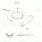 DF 100ATL RING GEAR COVER