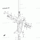 DF 250TX Swivel Bracket Transom(X,XX) (DF250Z)
