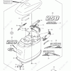 DF 250TX ENGINE COVER (DF250ST)