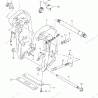 DF 250TX Clamp Bracket Transom(X,XX) (DF250Z)