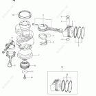 DF 250TX Crankshaft (DF250Z)