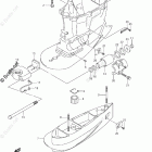 DF 250TX Drive Shaft Housing Transom(X,XX) (DF250Z)