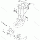 DF 20AS DRIVE SHAFT HOUSING